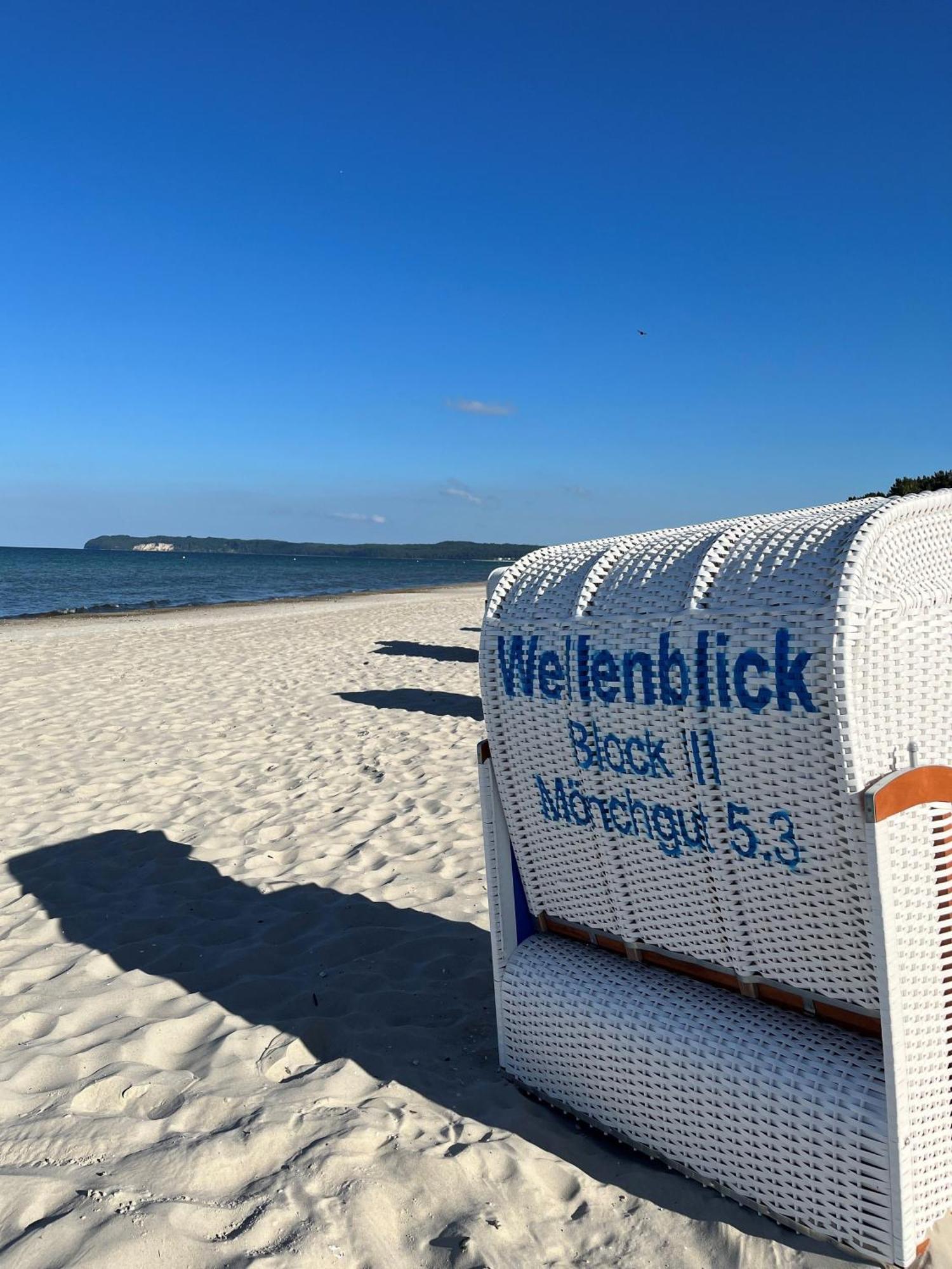 Fewo Prora - Wellenblick Inklusive Strandkorb Binz Exteriér fotografie