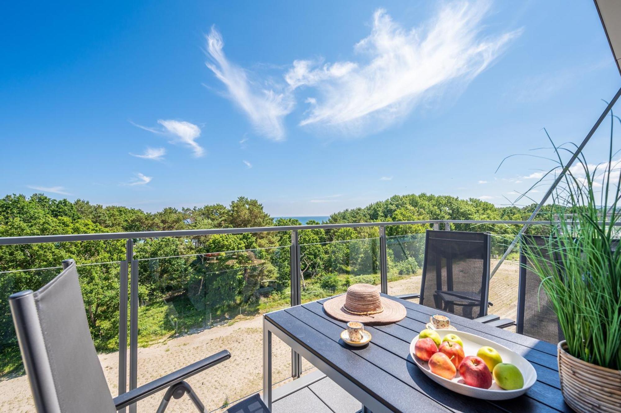 Fewo Prora - Wellenblick Inklusive Strandkorb Binz Exteriér fotografie