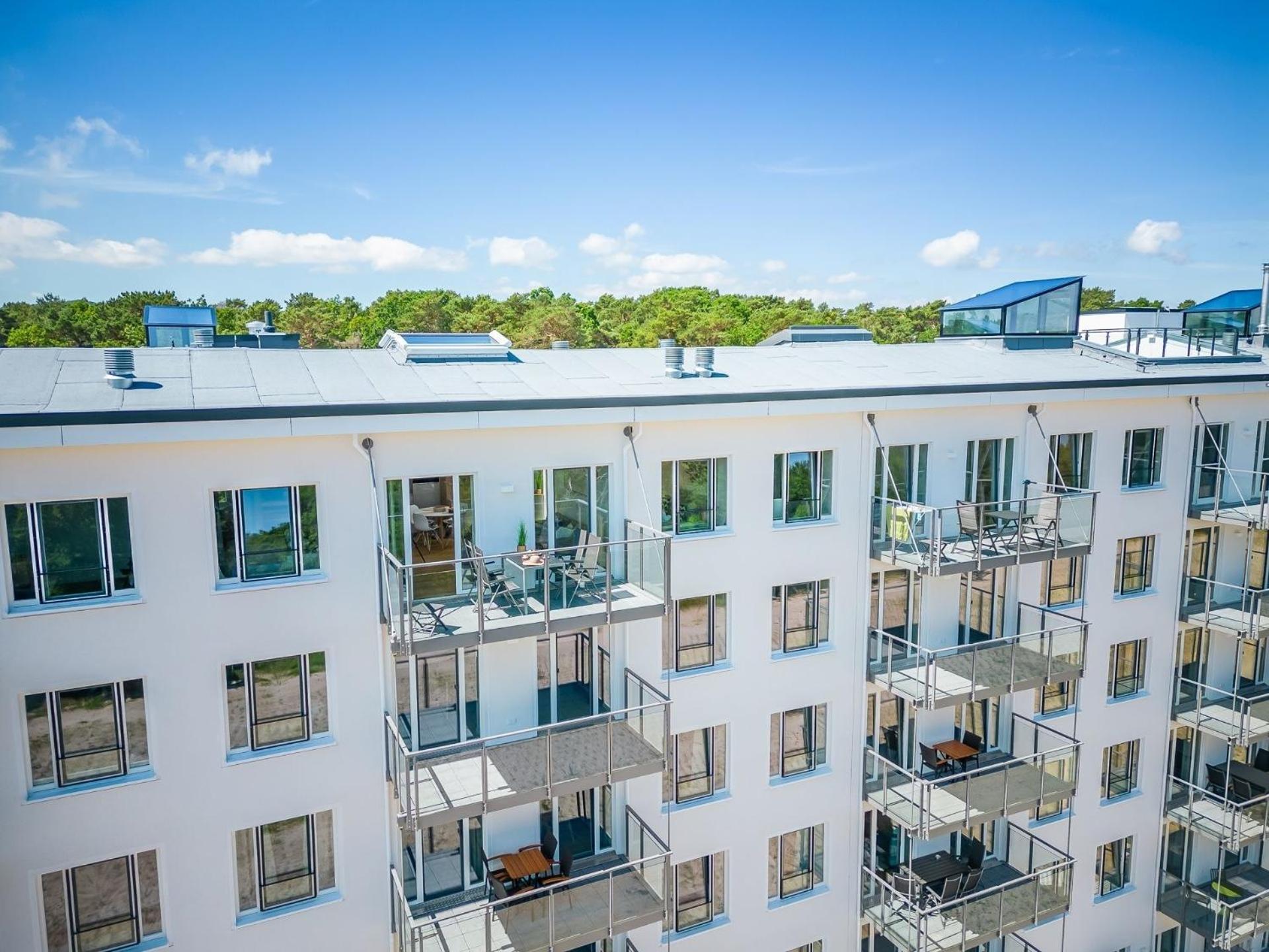 Fewo Prora - Wellenblick Inklusive Strandkorb Binz Exteriér fotografie